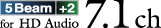 7.1ch 5Beam+2 for HD Audio