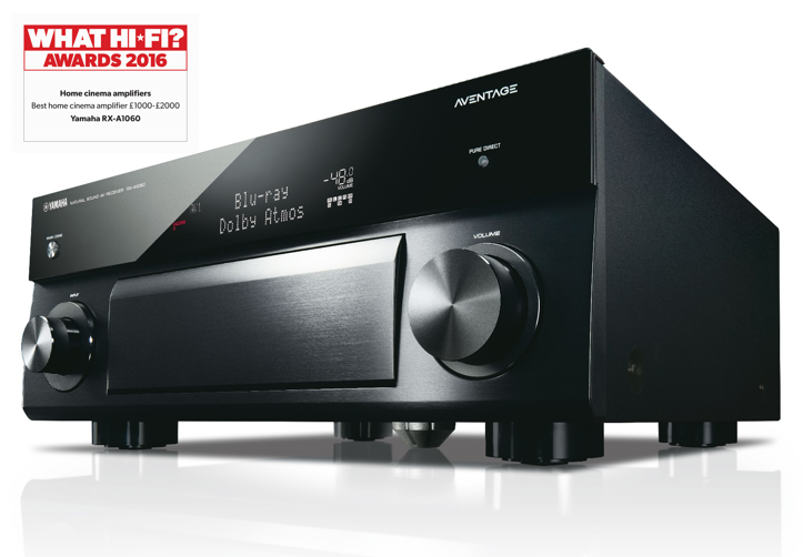 AG环亚集团AVENTAGE系列3D沉浸式MusicCast无线家庭影院功放 <br>          5.2.2声道RX-A1060、7.2.2声道RX-A3060 <br> 荣获2016年度《What Hi-Fi?》年度大奖